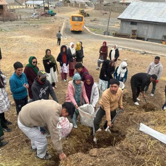 Dept. of Botany, GDC Kargil  conducted a day long collection trip to Suru Valley.