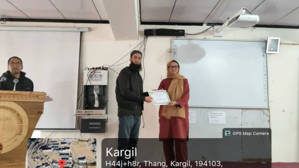 GDC Kargil Conducts One-Day Hands-on Training and Workshop under DBT Star College Scheme
