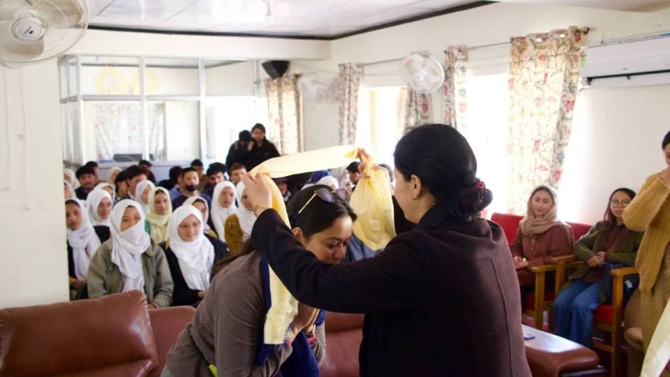 Counselling Session by Sindhu Central University Held at GDC Kargil: