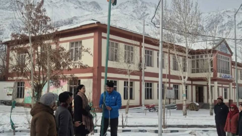 GDC Kargil Celebrated the Republic Day on 26th January 2026 in the college premises with patriotic fervour.
