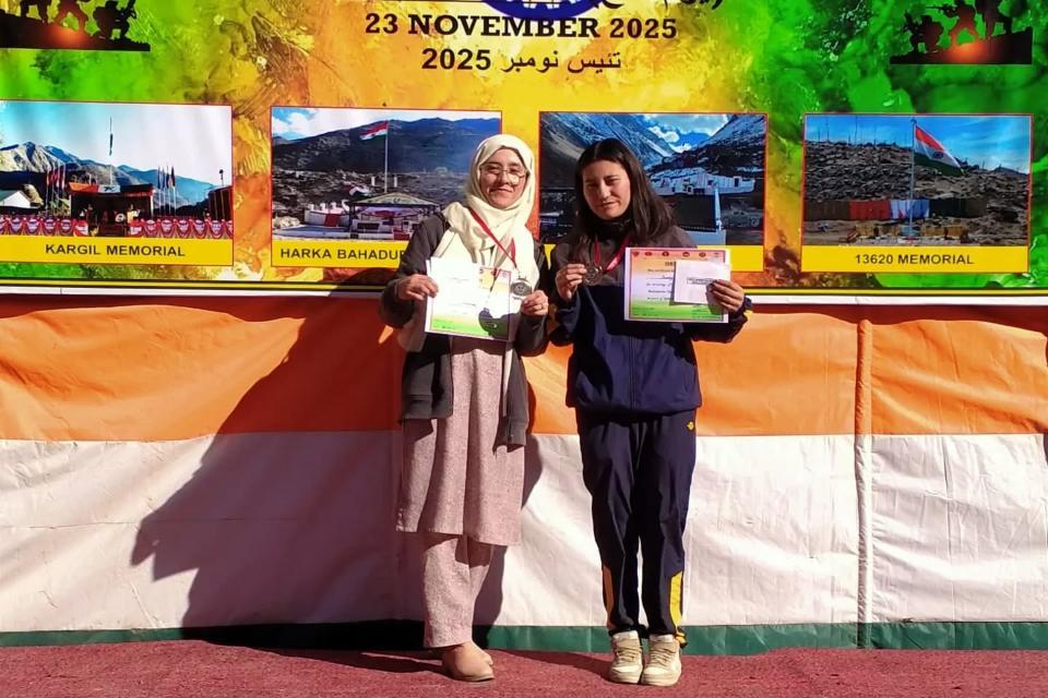 Government Degree College, Kargil (UT Ladakh) GDC Kargil Participates in Girls’ Badminton Tournament Organised by Indian Army on the Occasion of 77th Yom-e-Fateh Celebration.